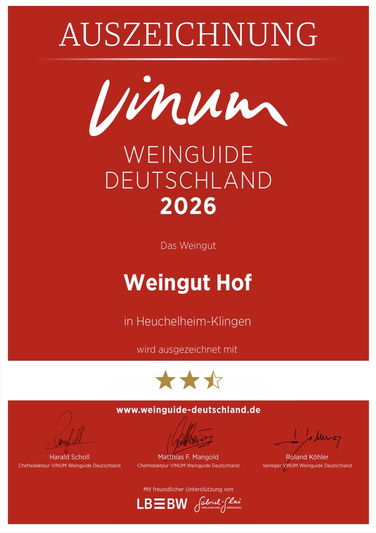 Vinum Weinguide 2026